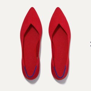 Rothy’s the point- red size 7.5
